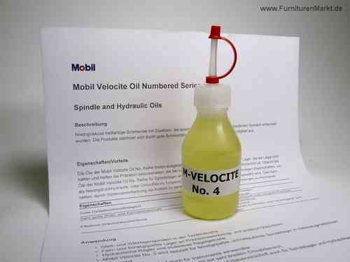 Spindelöl, Velocite No.4 ,  50ml. Spindelöl für Hochgeschwindigkeitsspindeln