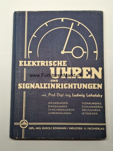Elektrische Uhren,Ludwig Lehotzky, 1951